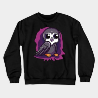 Cute Crow Crewneck Sweatshirt